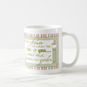 Feminine Thinking of You Coffee Mug