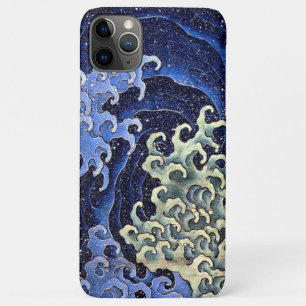 Feminine Wave Japanese Vintage Katsushika Hokusai iPhone 11 Pro Max Case