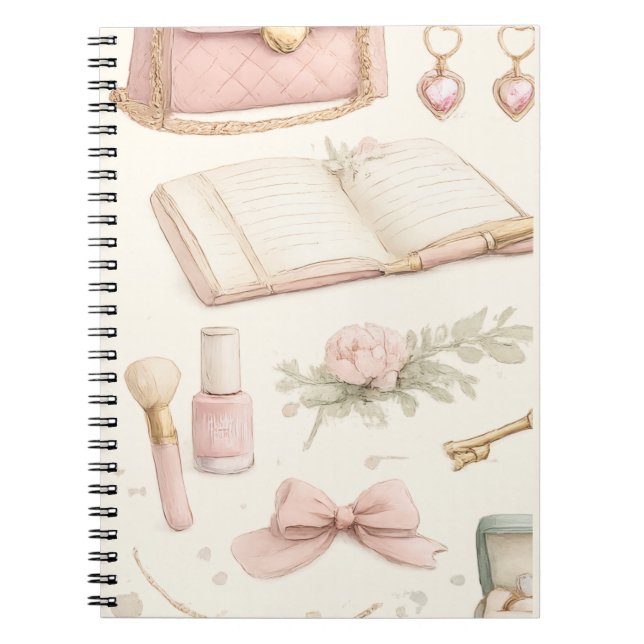 feminine woman notebook (Front)