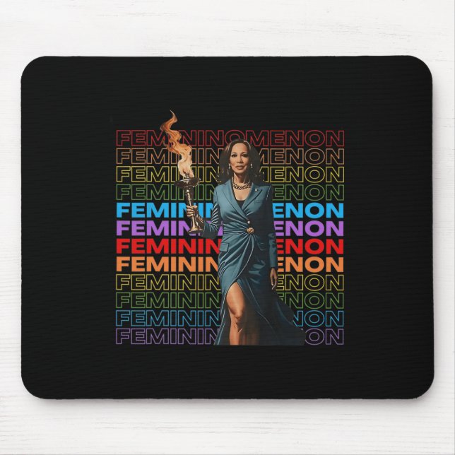 Femininomenon Funny Kamala Harris  Mouse Mat (Front)