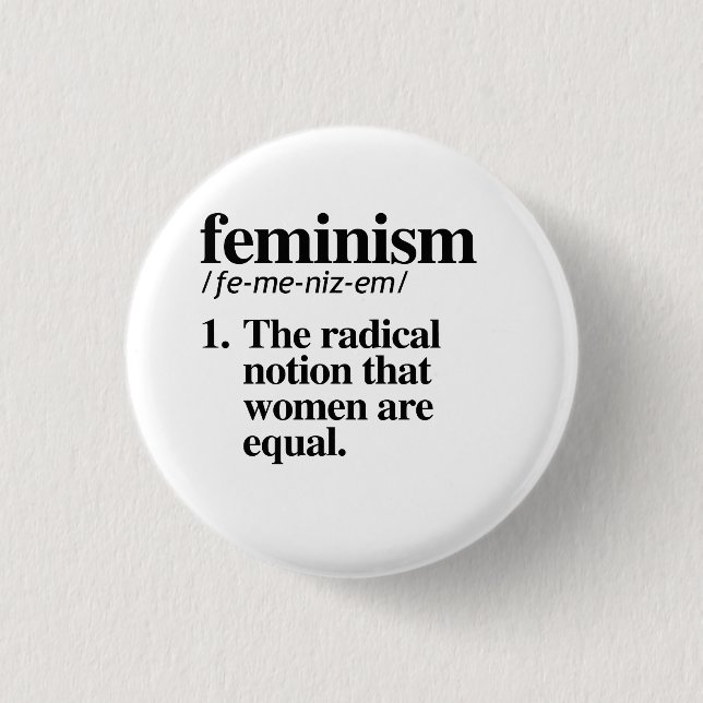 Feminism Button (Front)