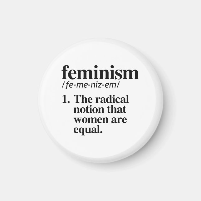 Feminism Definition Magnet (Front)