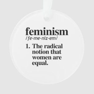 Feminism Definition Ornament