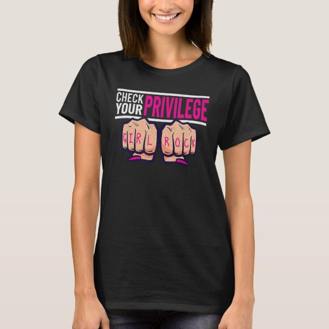 Feminism Female Empowerment Pro Choice Pro Abortio T-Shirt (Front)