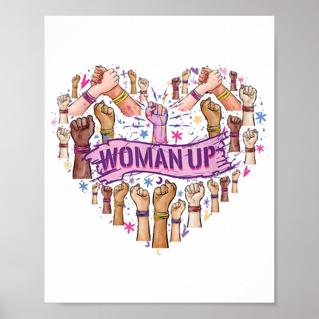 Feminism Feminist Strong Women empowerment Feminis Poster (Front)