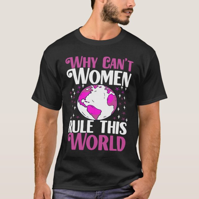 Feminism For All Women Rights Proud Feminist T-Shirt (Front)