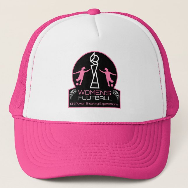 Feminism In Women's Sport Trucker Hat (Front)