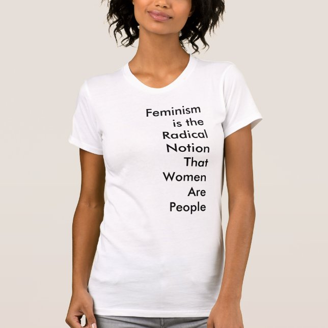 Feminism Jersey T-Shirt (Front)