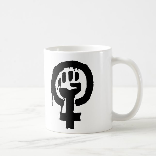 Feminism Logo Symbol Mug (Right)