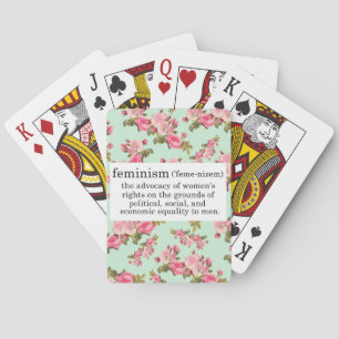 Feminism Playing Cards