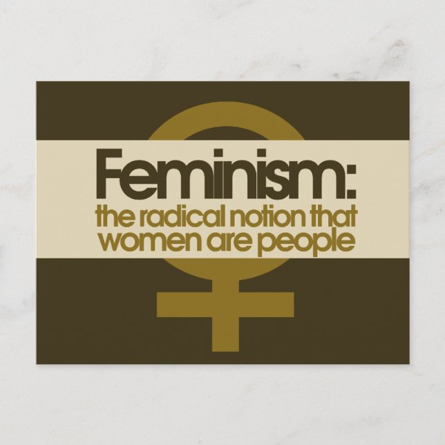 Feminism Postcard (Front)