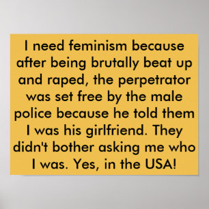 Feminism - Posters - Crimes Against Women - ART