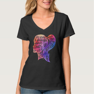 Feminism Quote Strong Women Rights Feminist Empowe T-Shirt