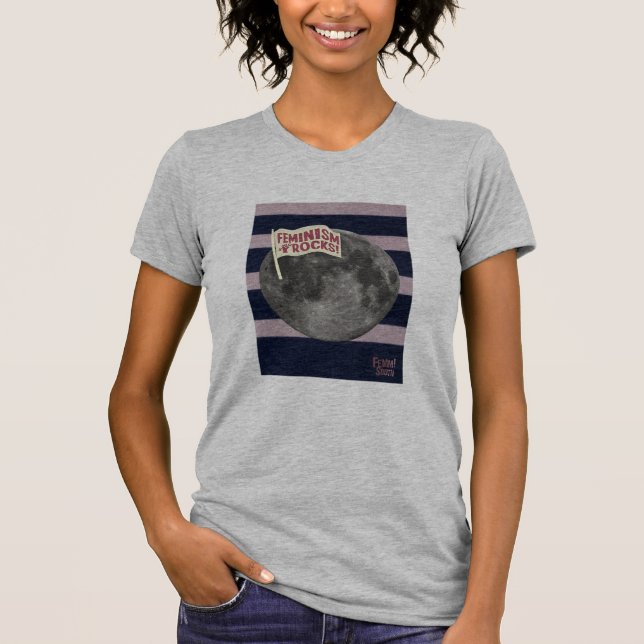 Feminism Rocks T-Shirt (Front)