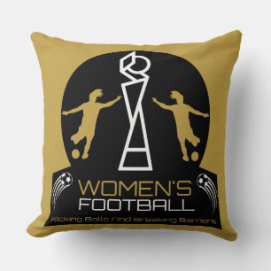 Feminism Soccer Football Sport Cushion