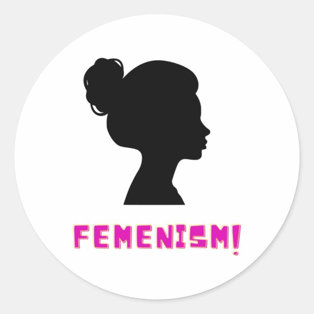 Feminism - Women Rights!!! Sticker  (Front)