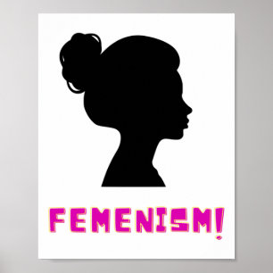 Feminism - Women Rights!!! Sticker Poster