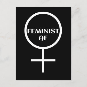 FEMINIST AF POSTCARD