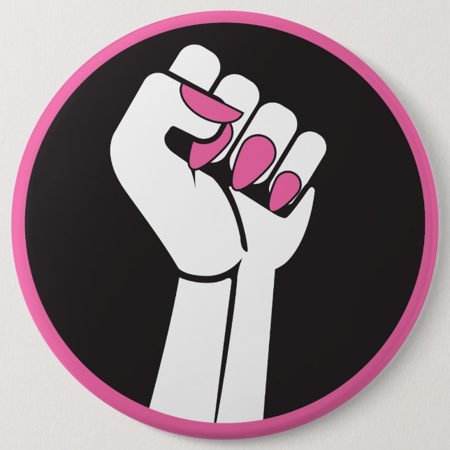 Feminist Agenda Button (Front)