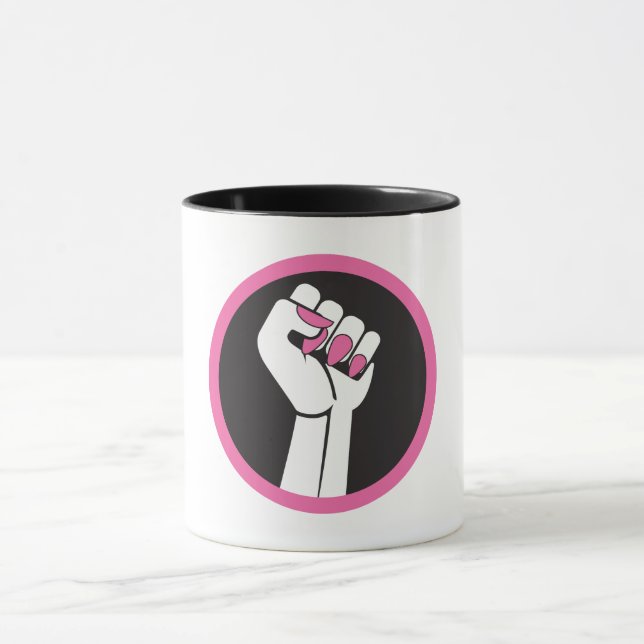 Feminist Agenda Coffee Mug (Center)