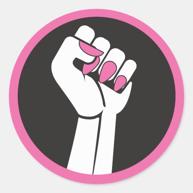 Feminist Agenda Stickers (Front)