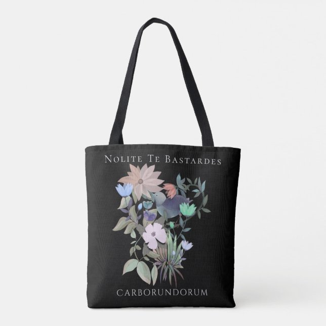 Feminist art Nolite Te Bastardes Carborundorum Tot Tote Bag (Back)