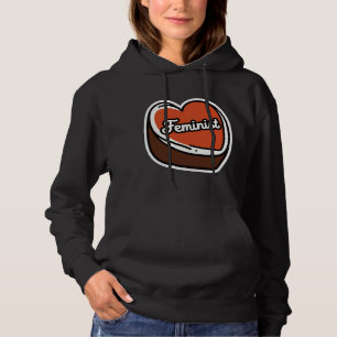 Feminist Candy Heart Hoodie