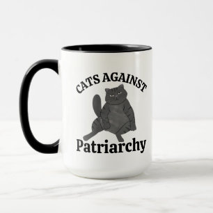 Feminist Cat Mom Whimsy Funny Mystical Whimsical Mug