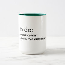 feminist coffee mug