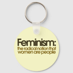 Feminist Definition Key Ring