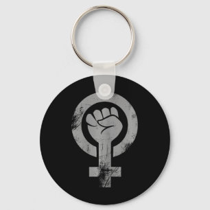 Feminist Fist Female Symbol Resist Fist Feminism Key Ring