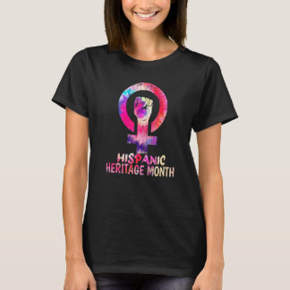 Feminist Fist Hispanic Heritage Month Latin Woman T-Shirt