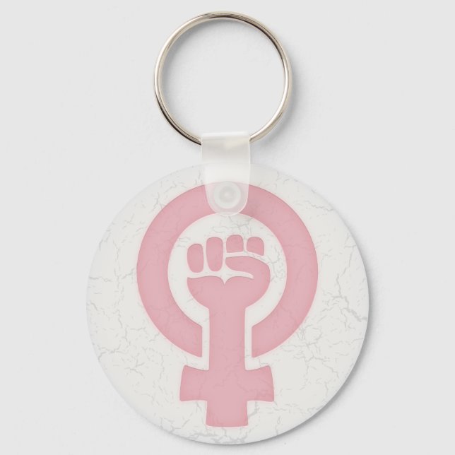 Feminist Fist Key Ring (Front)
