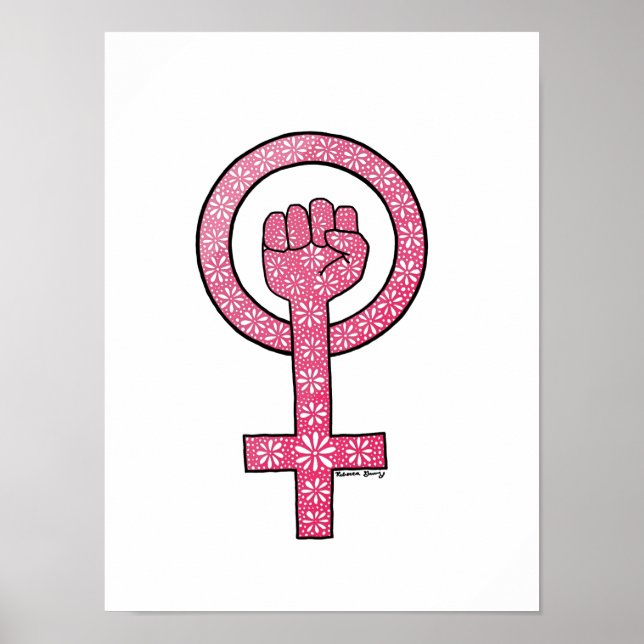 Feminist Fist Poster (Front)