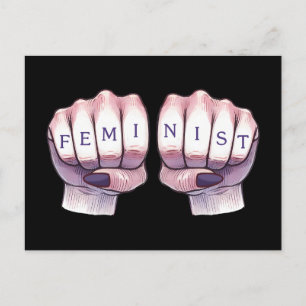 Feminist Fists Postcard