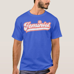 Feminist Flower Women Men Feminism Vintage Floral T-Shirt