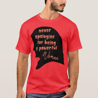 Feminist Girl silhouette 1 T-Shirt