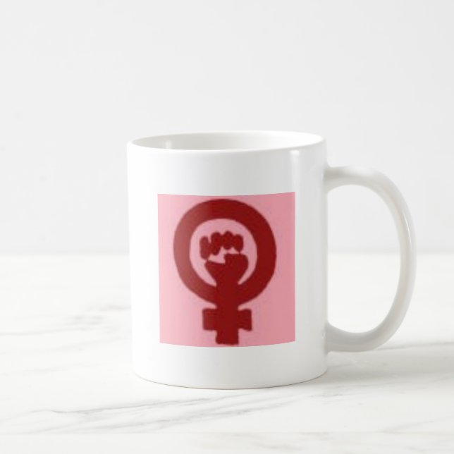 Feminist Hand Coffee Mug (Right)