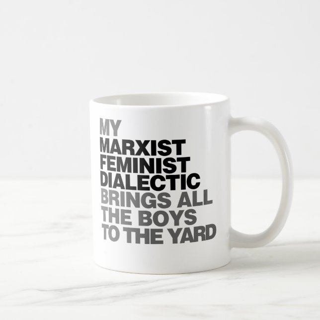 Feminist humour coffee mug (Right)