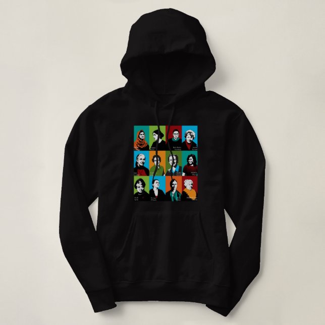 Feminist Icons  Hoodie (Design Front)