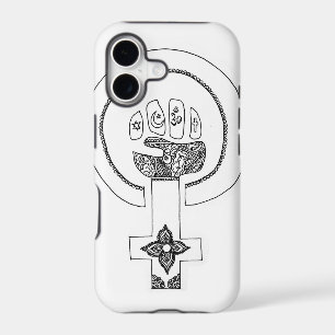 Feminist iPhone ase