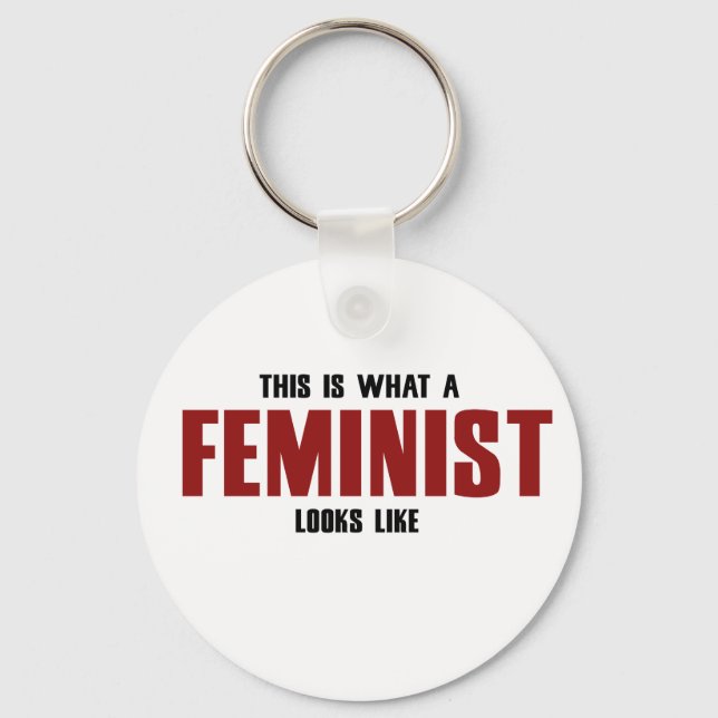 Feminist Key Ring (Front)