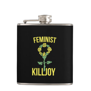 Feminist Killjoy Hip Flask