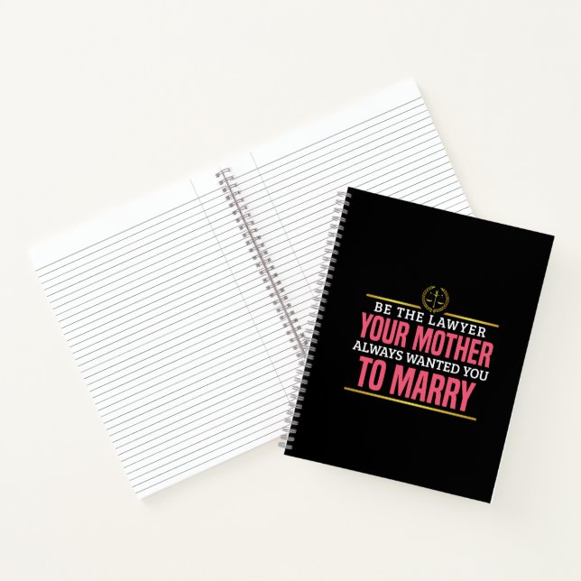 Feminist Lawyer - Motivational Female Leader Notebook (Inside)