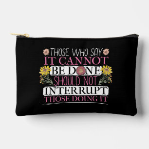 Feminist Leader Empowered Women Accessory Pouch