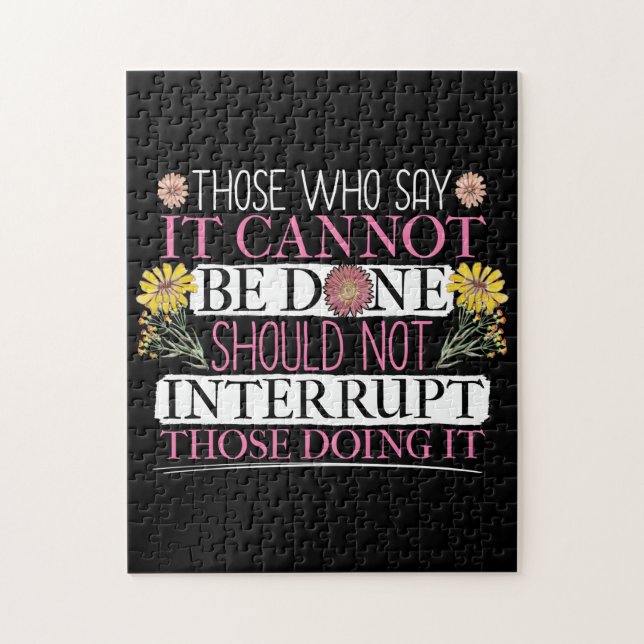 Feminist Leader Empowered Women Jigsaw Puzzle (Vertical)