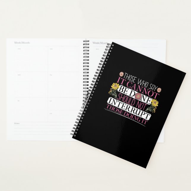 Feminist Leader Empowered Women Planner (Display)