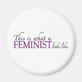 Feminist Looks Like Magnet