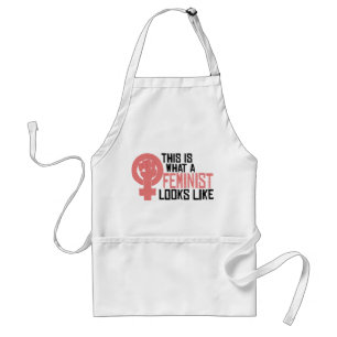 Feminist Looks Like Standard Apron