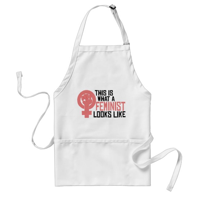 Feminist Looks Like Standard Apron (Front)